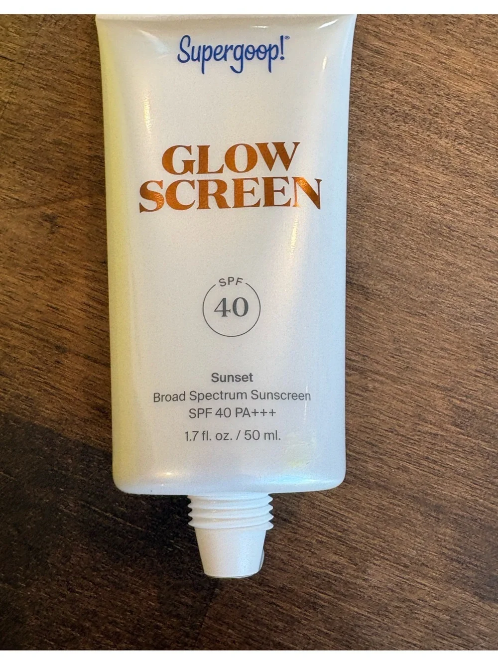 Supergoop Glow Screen Sunset 1.7 fl. oz. NWT